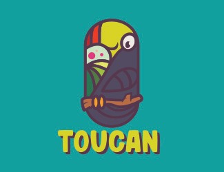 Projektowanie logo dla firmy, konkurs graficzny TOUCAN SHOP