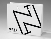 projektowanie logo oraz grafiki online Neze. Logo dla sieci odzieżowej. 