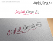 Projekt graficzny, nazwa firmy, tworzenie logo firm Logo dla firmy JoyfullCards - lyset