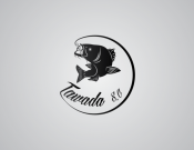 Projekt graficzny, nazwa firmy, tworzenie logo firm Logo hodowli ryb TAWADA S.C. - Darksider