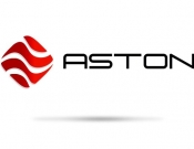 Projekt graficzny, nazwa firmy, tworzenie logo firm Logo firmy Aston - wezgrafika