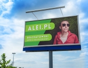 Projekt graficzny, nazwa firmy, tworzenie logo firm billboard reklamowy   alei.pl - bazi