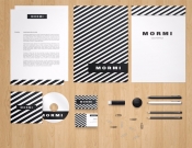 Projekt graficzny, nazwa firmy, tworzenie logo firm Logo dla MORMI - wynajem mieszkań - medishek