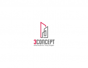 projektowanie logo oraz grafiki online Logo dla firmy budowlanej 3CONCEPT