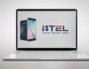 Projekt graficzny, nazwa firmy, tworzenie logo firm Logo firmy i4tel Sklep GSM - myConcepT