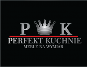 Projekt graficzny, nazwa firmy, tworzenie logo firm logo dla firmy PERFEKT KUCHNIE - Dejvf 
