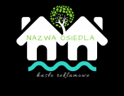 Projekt graficzny, nazwa firmy, tworzenie logo firm Logo dla osiedla blisko wody i lasu - Dobry Grafik 