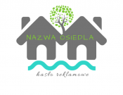 Projekt graficzny, nazwa firmy, tworzenie logo firm Logo dla osiedla blisko wody i lasu - Dobry Grafik 
