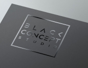 Projekt graficzny, nazwa firmy, tworzenie logo firm Logo - Black Concept Studio - stone