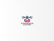 Projekt graficzny, nazwa firmy, tworzenie logo firm Logo akcji - Z Ewangelią na motorze - ADesigne