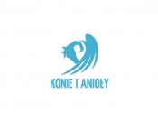 projektowanie logo oraz grafiki online Logo firmy Konie i anioły 