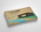 projektowanie logo oraz grafiki online Voucher - domek !