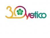 Projekt graficzny, nazwa firmy, tworzenie logo firm Logo jubileuszowe - 30 lat Yetico SA - Konwer