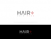 projektowanie logo oraz grafiki online Logo marki Hair Plus (hair+)
