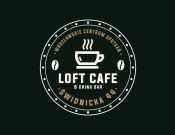Projekt graficzny, nazwa firmy, tworzenie logo firm Logo dla "Loft Cafe & Drink bar" - azynci