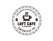 Projekt graficzny, nazwa firmy, tworzenie logo firm Logo dla "Loft Cafe & Drink bar" - azynci