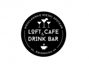 Projekt graficzny, nazwa firmy, tworzenie logo firm Logo dla "Loft Cafe & Drink bar" - stone