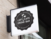 Projekt graficzny, nazwa firmy, tworzenie logo firm Logo dla "Loft Cafe & Drink bar" - stone