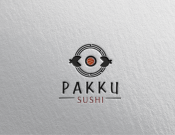 Projekt graficzny, nazwa firmy, tworzenie logo firm logo dla restauracji SUSHI - elene