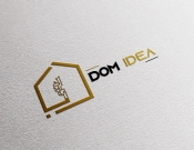 projektowanie logo oraz grafiki online Logo firmy deweloperskiej DOM IDEA