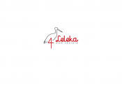 Projekt graficzny, nazwa firmy, tworzenie logo firm Logo dla domu seniora LELEKA - czarna303