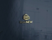 Projekt graficzny, nazwa firmy, tworzenie logo firm RokiNEW - logo. - noon