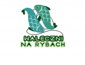Projekt graficzny, nazwa firmy, tworzenie logo firm WALECZ NA RYBACH - czarna303