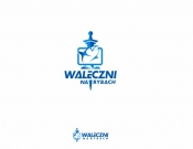 Projekt graficzny, nazwa firmy, tworzenie logo firm WALECZ NA RYBACH - noon