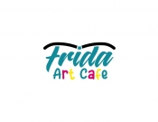 Projekt graficzny, nazwa firmy, tworzenie logo firm Logo dla kawiarni Frida Art Café - radeklw