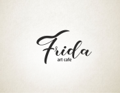 Projekt graficzny, nazwa firmy, tworzenie logo firm Logo dla kawiarni Frida Art Café - elene