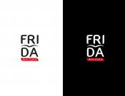 Projekt graficzny, nazwa firmy, tworzenie logo firm Logo dla kawiarni Frida Art Café - Blanker