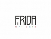 Projekt graficzny, nazwa firmy, tworzenie logo firm Logo dla kawiarni Frida Art Café - Voron 2021