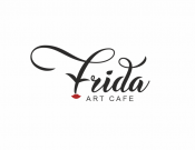 Projekt graficzny, nazwa firmy, tworzenie logo firm Logo dla kawiarni Frida Art Café - jaczyk