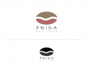 Projekt graficzny, nazwa firmy, tworzenie logo firm Logo dla kawiarni Frida Art Café - Zalogowany