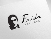 Projekt graficzny, nazwa firmy, tworzenie logo firm Logo dla kawiarni Frida Art Café - magfactory