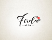 Projekt graficzny, nazwa firmy, tworzenie logo firm Logo dla kawiarni Frida Art Café - elene