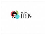 Projekt graficzny, nazwa firmy, tworzenie logo firm Logo dla kawiarni Frida Art Café - nebulaVision