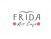Projekt graficzny, nazwa firmy, tworzenie logo firm Logo dla kawiarni Frida Art Café - Amonika
