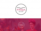 Projekt graficzny, nazwa firmy, tworzenie logo firm Logo dla kawiarni Frida Art Café - TragicMagic