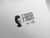 Projekt graficzny, nazwa firmy, tworzenie logo firm Logo dla kawiarni Frida Art Café - empe