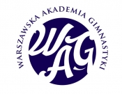 Projekt graficzny, nazwa firmy, tworzenie logo firm Logo Warszawska Akademia Gimnastyki - Stoffe