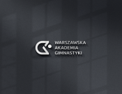 Projekt graficzny, nazwa firmy, tworzenie logo firm Logo Warszawska Akademia Gimnastyki - absdesign