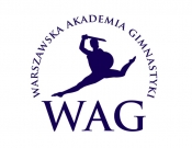 Projekt graficzny, nazwa firmy, tworzenie logo firm Logo Warszawska Akademia Gimnastyki - Stoffe