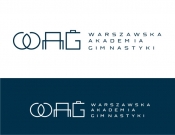 Projekt graficzny, nazwa firmy, tworzenie logo firm Logo Warszawska Akademia Gimnastyki - Zalogowany