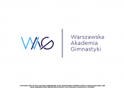 Projekt graficzny, nazwa firmy, tworzenie logo firm Logo Warszawska Akademia Gimnastyki - Michalik Design
