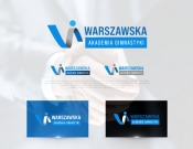 Projekt graficzny, nazwa firmy, tworzenie logo firm Logo Warszawska Akademia Gimnastyki - myKoncepT