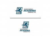 Projekt graficzny, nazwa firmy, tworzenie logo firm Logo Warszawska Akademia Gimnastyki - ZimmerStudio