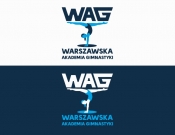 Projekt graficzny, nazwa firmy, tworzenie logo firm Logo Warszawska Akademia Gimnastyki - radeklw