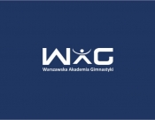Projekt graficzny, nazwa firmy, tworzenie logo firm Logo Warszawska Akademia Gimnastyki - AK Graphic