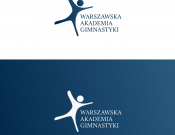 Projekt graficzny, nazwa firmy, tworzenie logo firm Logo Warszawska Akademia Gimnastyki - kjakub